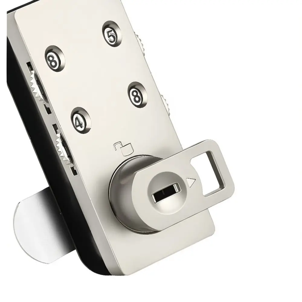 Metal Four Digit Password Lock For Office Furniture Cabinet Door Security Keyless Zinc Alloy Drawer Locker Hardware Lock
