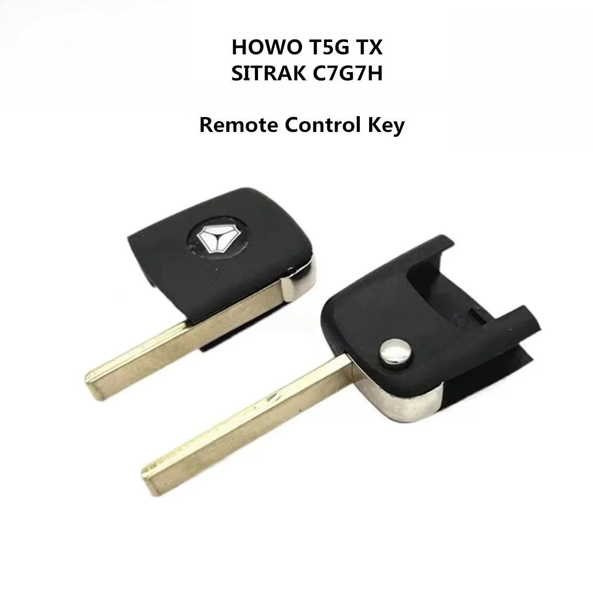 

1 piece Remote Control Key For CNHTC SINOTRUK HOWO T5G TX SITRAK C7 G7H Folding Key Head Upper Half