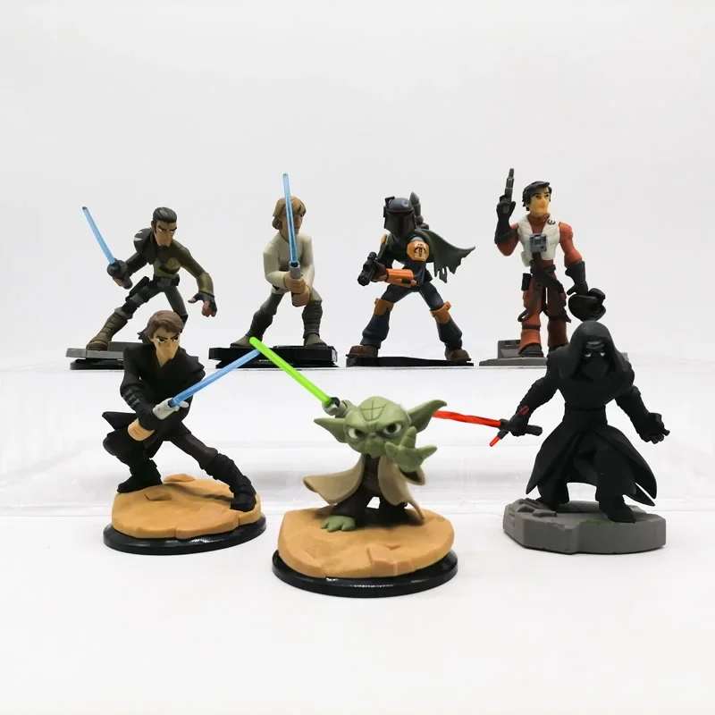 

Hasbro Star Wars Skywalker Action Figure Genuine Doll Yoda Master Luke Obi-Wan Ben Solo Han Solo KyloRen Model Toys Collection