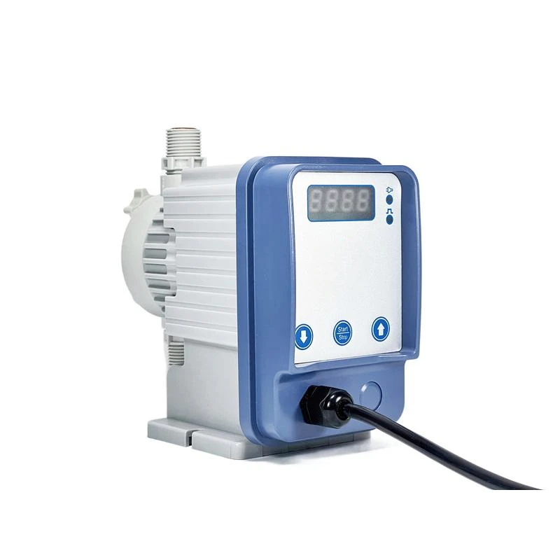 Electromagnetic diaphragm metering pump dosing pump sewage purification water chlorine dioxide disinfectant car wash