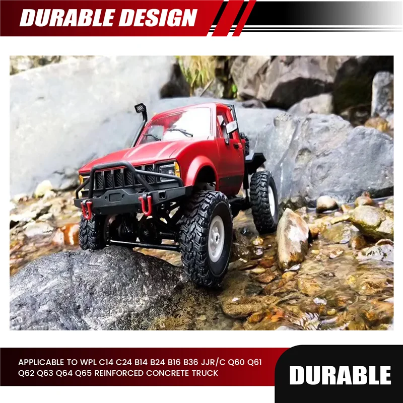 ABUM-2 LED Light Rear Light Car Tail Light For WPL C14 C24 B14 B24 B16 B36 Q60 Q61 Q62 Q63 Q64 Q65 RC Truck