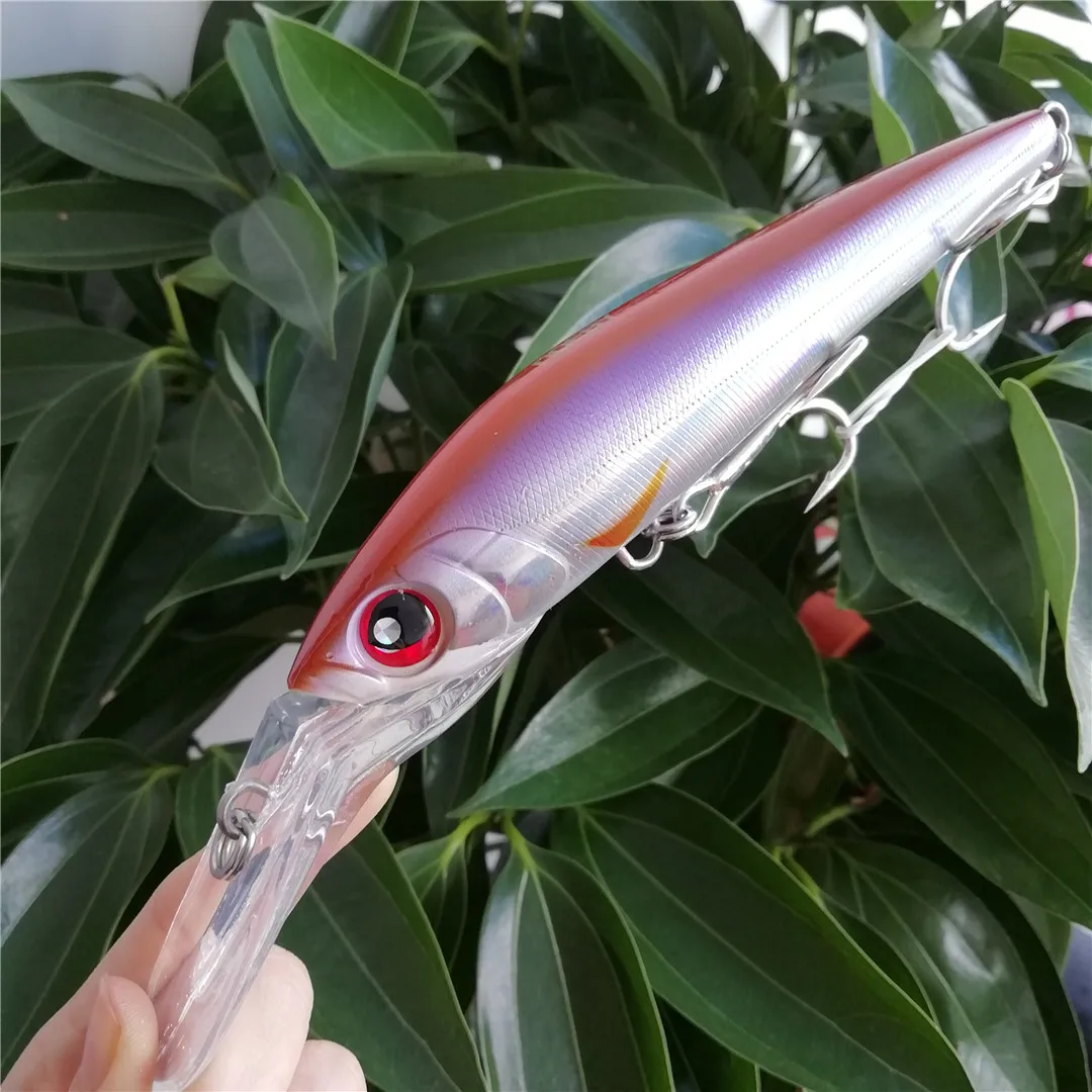 NOEBY التصيد غرق أسماك الصيد إغراء 140 مللي متر 50 جرام 180 مللي متر 98 جرام الطعوم الاصطناعية المياه المالحة Wobblers ل باس بايك صيد السمك #3