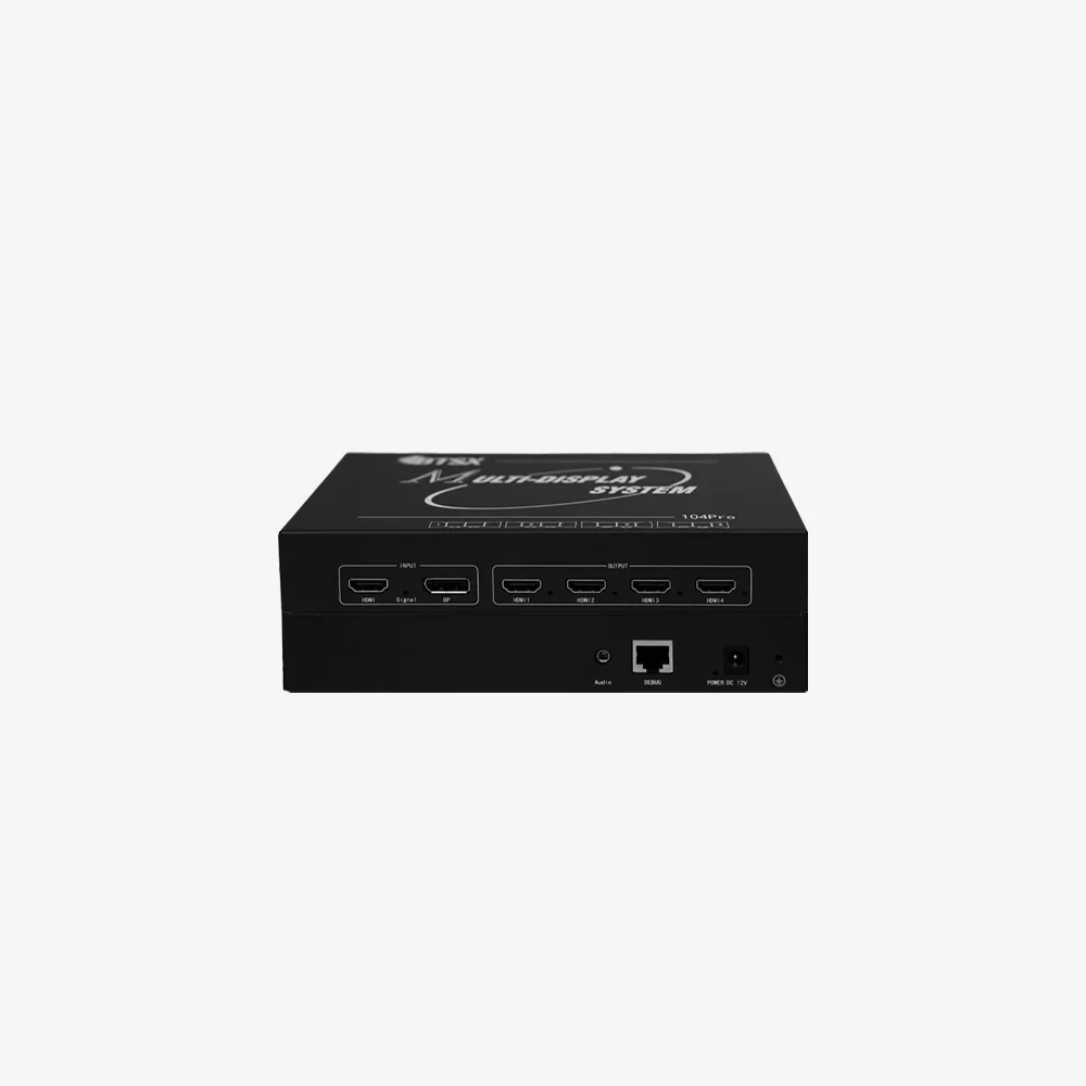 P2P Multi-Screen Expander, FPGA-Based 1x4 2x2 HDMI Video Wall Processor, HDMI 1 in 4 Out, Zero-Delay Splicing Solution