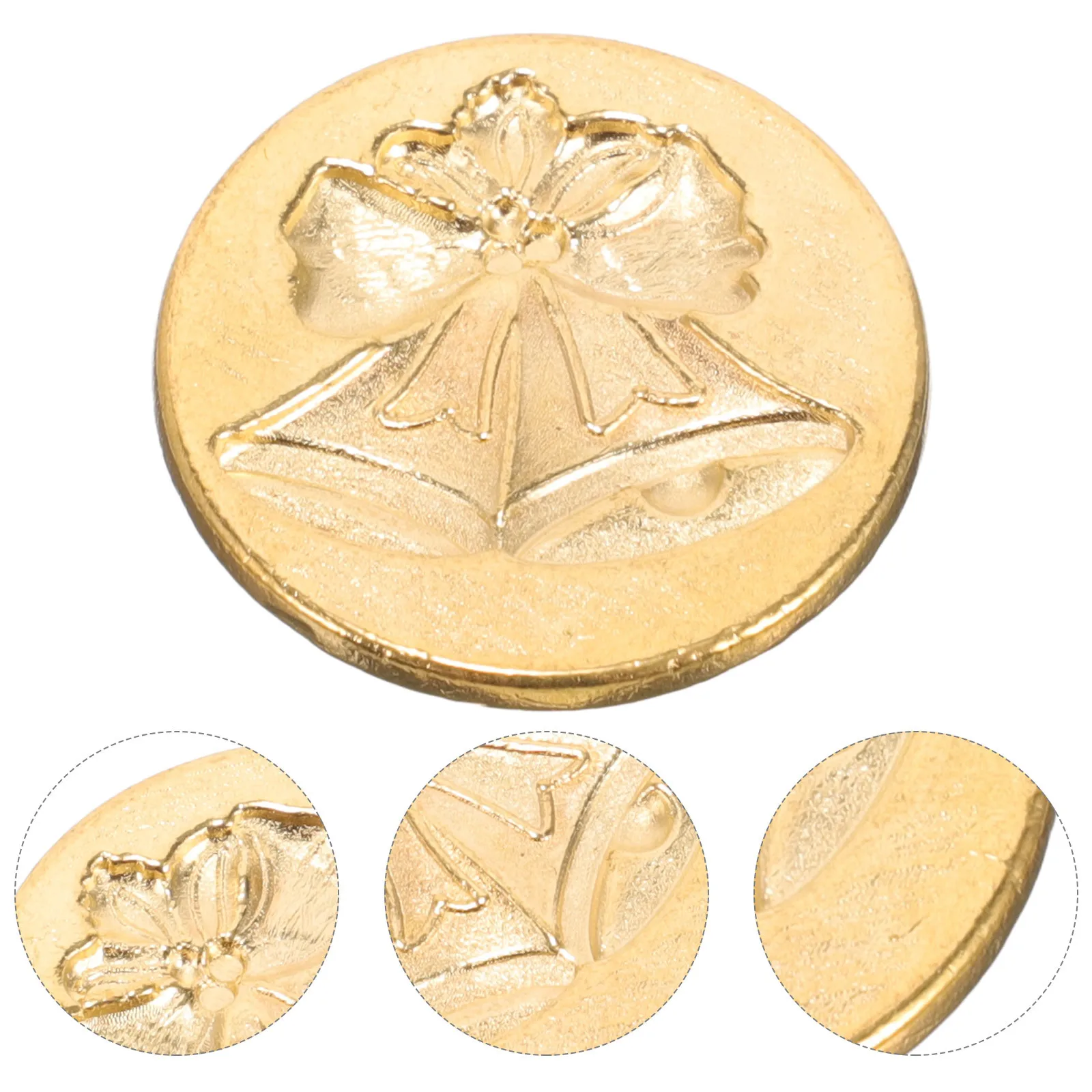 

Metal Wax Seal Stamp Head Romantic Delicate Invitations Wine Package Decoration DIY Craft Accessory