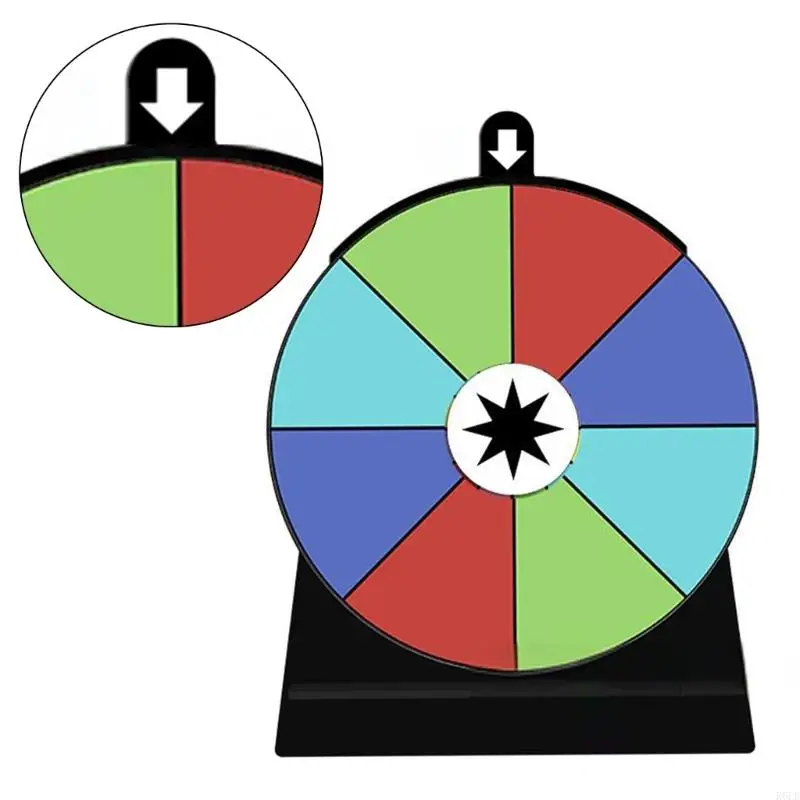 R6FD Prize Toy Wheel Spinner com suporte para carnavais, feiras festividades