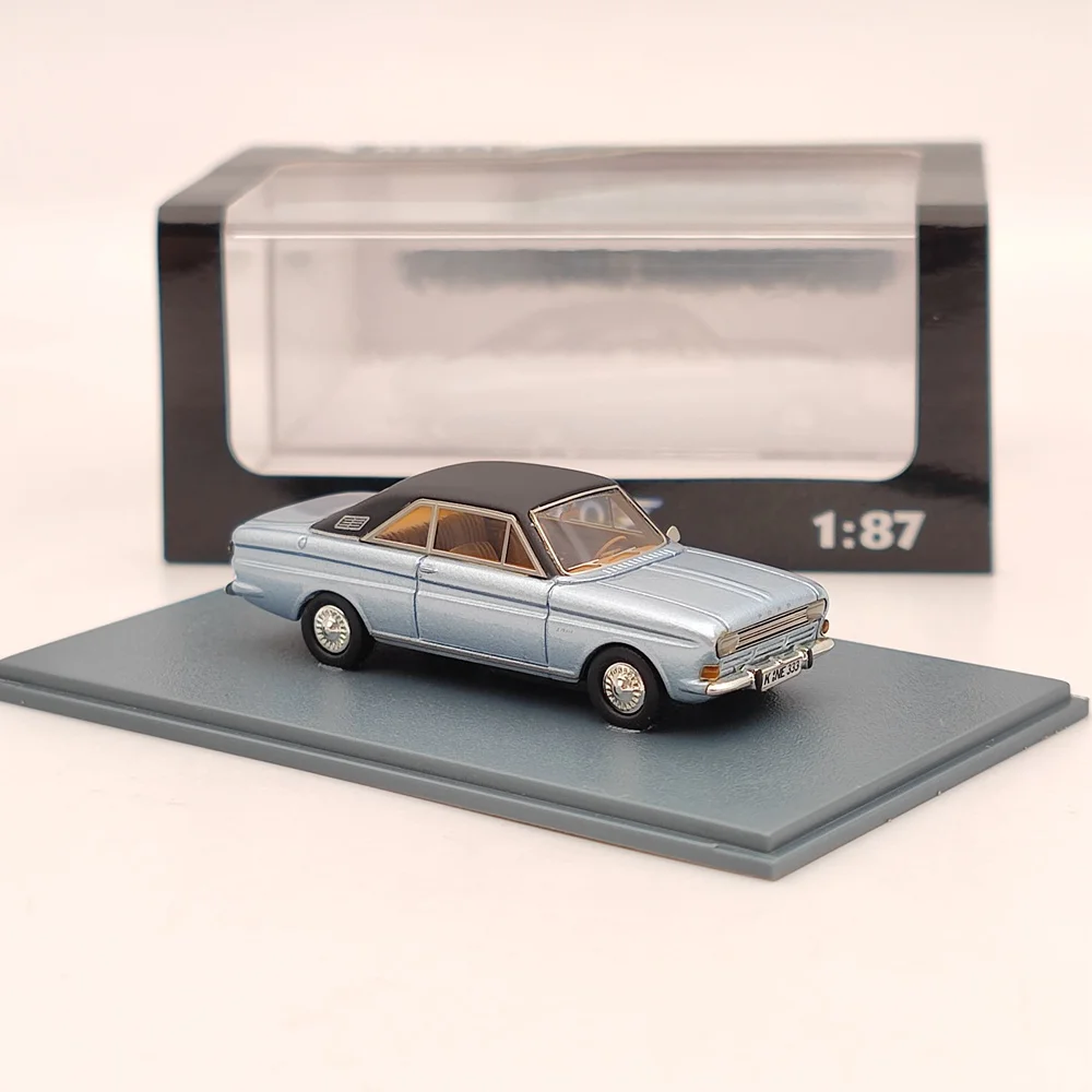 NEO SCALE MODELS Taunus P6 Coupe Blue Resin Car Limited Collection 1/87 Scale Miniature Model