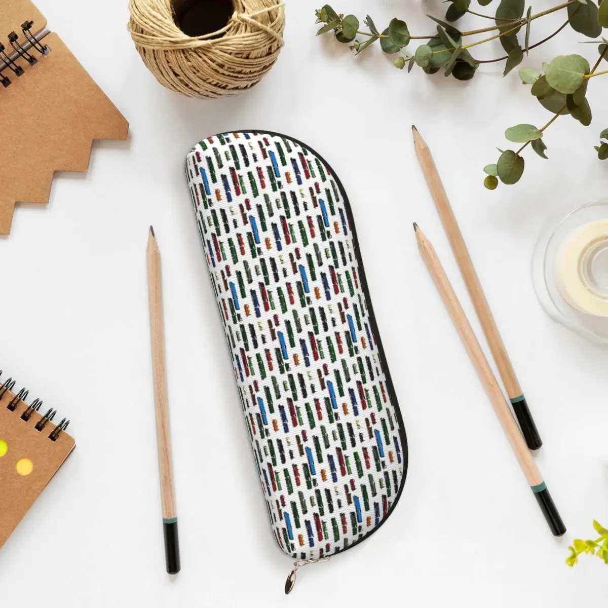 유명한 영국 증기 기관차 연필 케이스 연필 주머니 보관 문구 용품 펜 상자 연필 가방 소년 소녀 선물