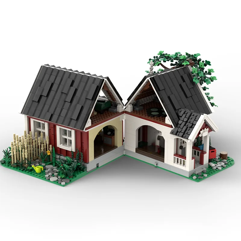 Château médiéval modèle Moc briques de Construction maison-BDP série 5 modèle technologie blocs noël bricolage jouet Construction cadeau