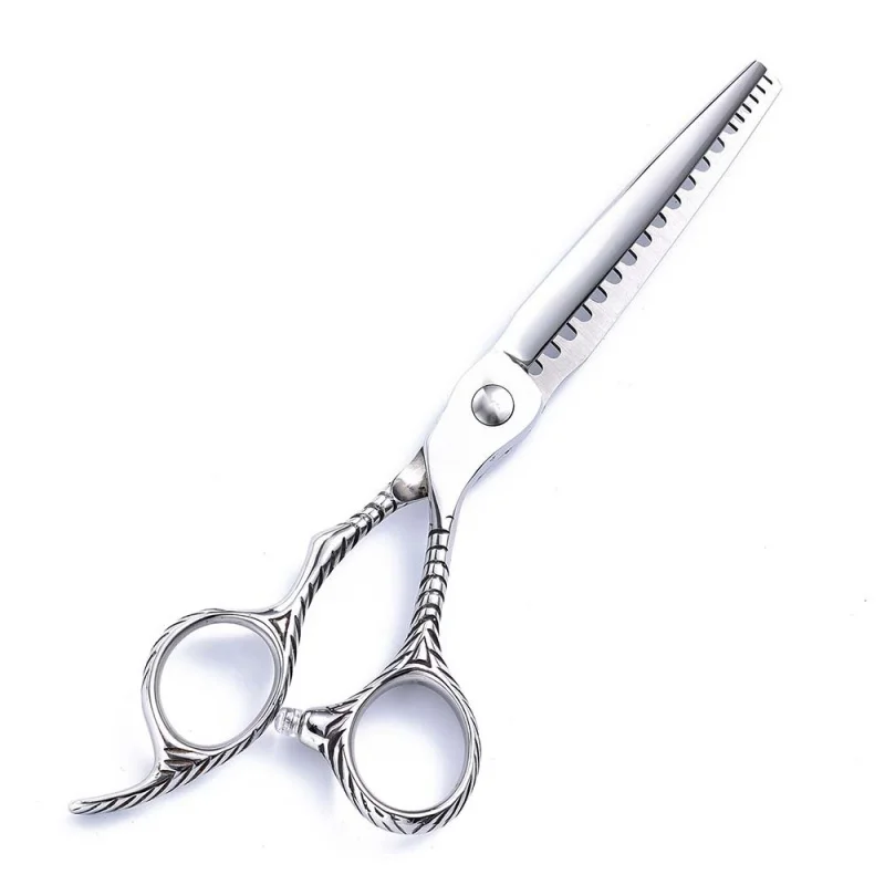 Segmented Gradient Thinning Shear Dedicated Stylist Haircut Men's Oil  Fishbone Color Mixing Thinning Scissors