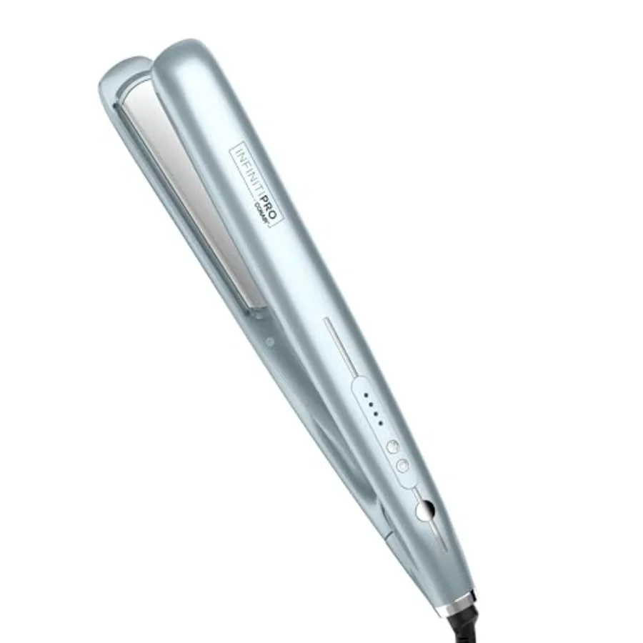 INFINITI PRO SmoothWrap Dual Ion 1 Inch Flat Iron Hair Straightener 1-Inch Flat Iron Produces More Volume and Less Frizz 5 Heat