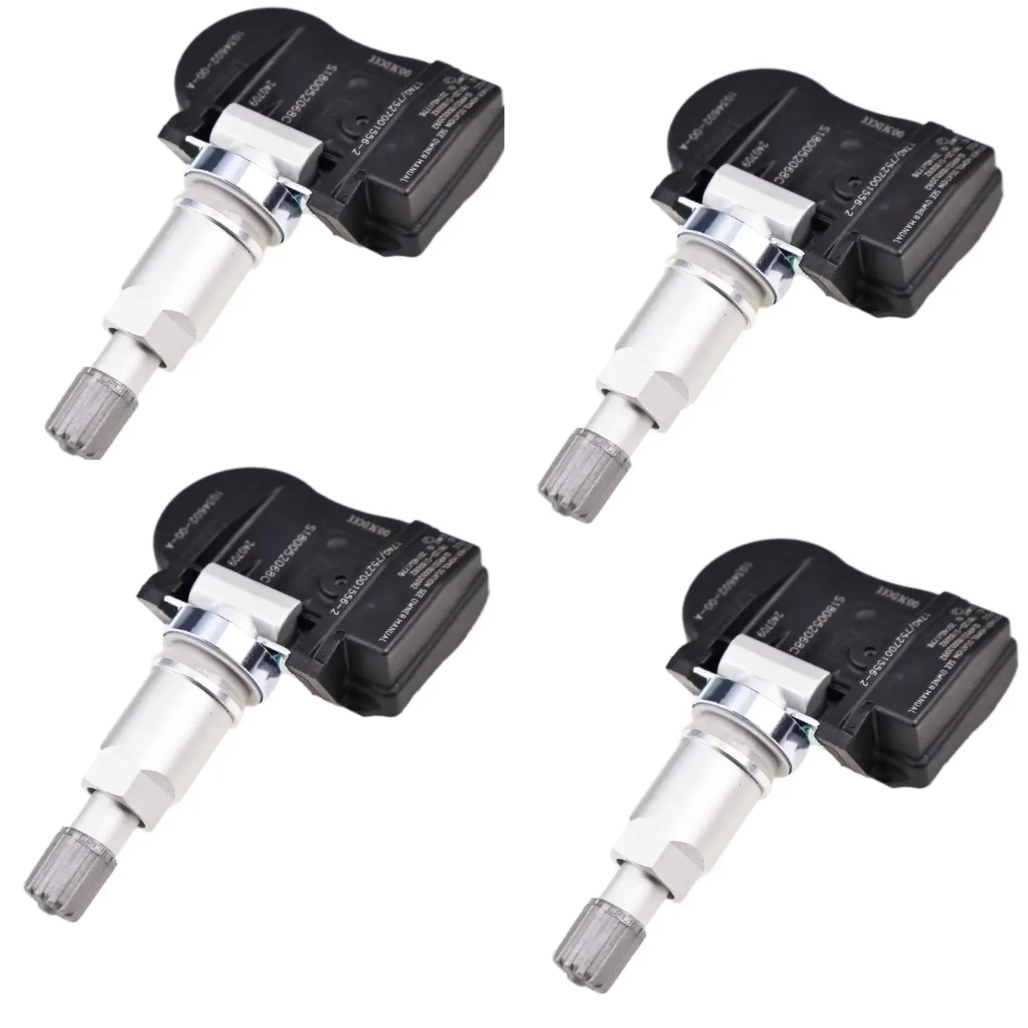 

4PCS For Tesla Model 3 Model S Model X 433MHz TPMS Sensor Tire Pressure Sensor 1074812-00-A 1074812-00-B 1034602-00-C