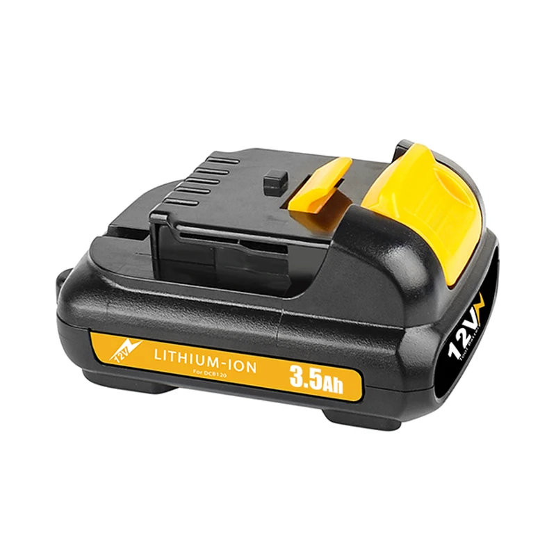 6000MAH For Dewalt DCB120 12V Replacement Battery 10.8V Cordless Power Drill Tool Compatible with DCB120 DCB121 DCB125 DCB127