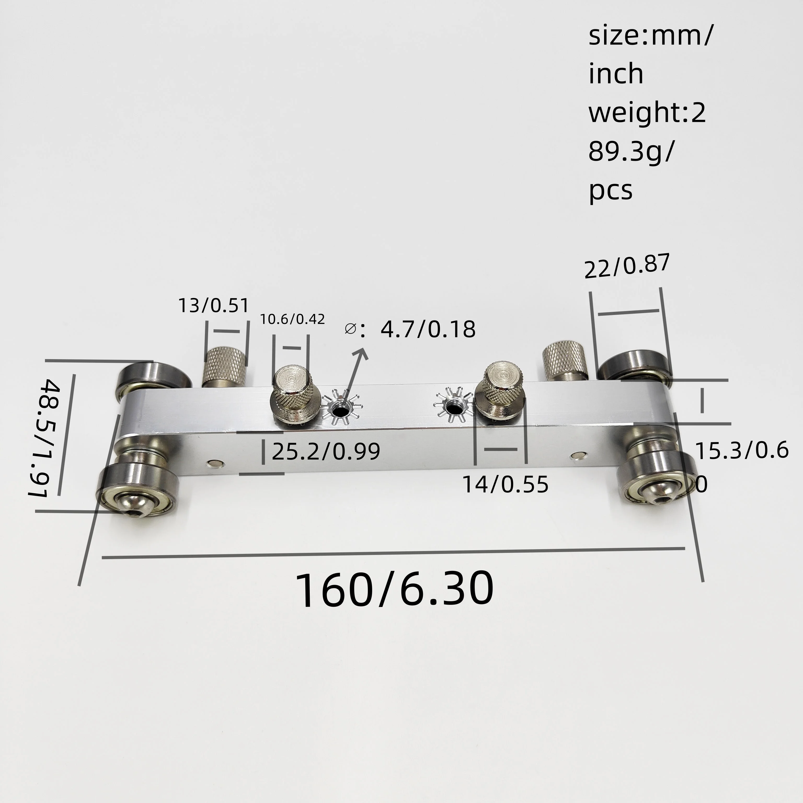 قابل للتعديل الغيتار الجوز السرج ساندر Luthier أداة ل الغيتار باس الملحقات سبائك الألومنيوم أجزاء الآلات الوترية