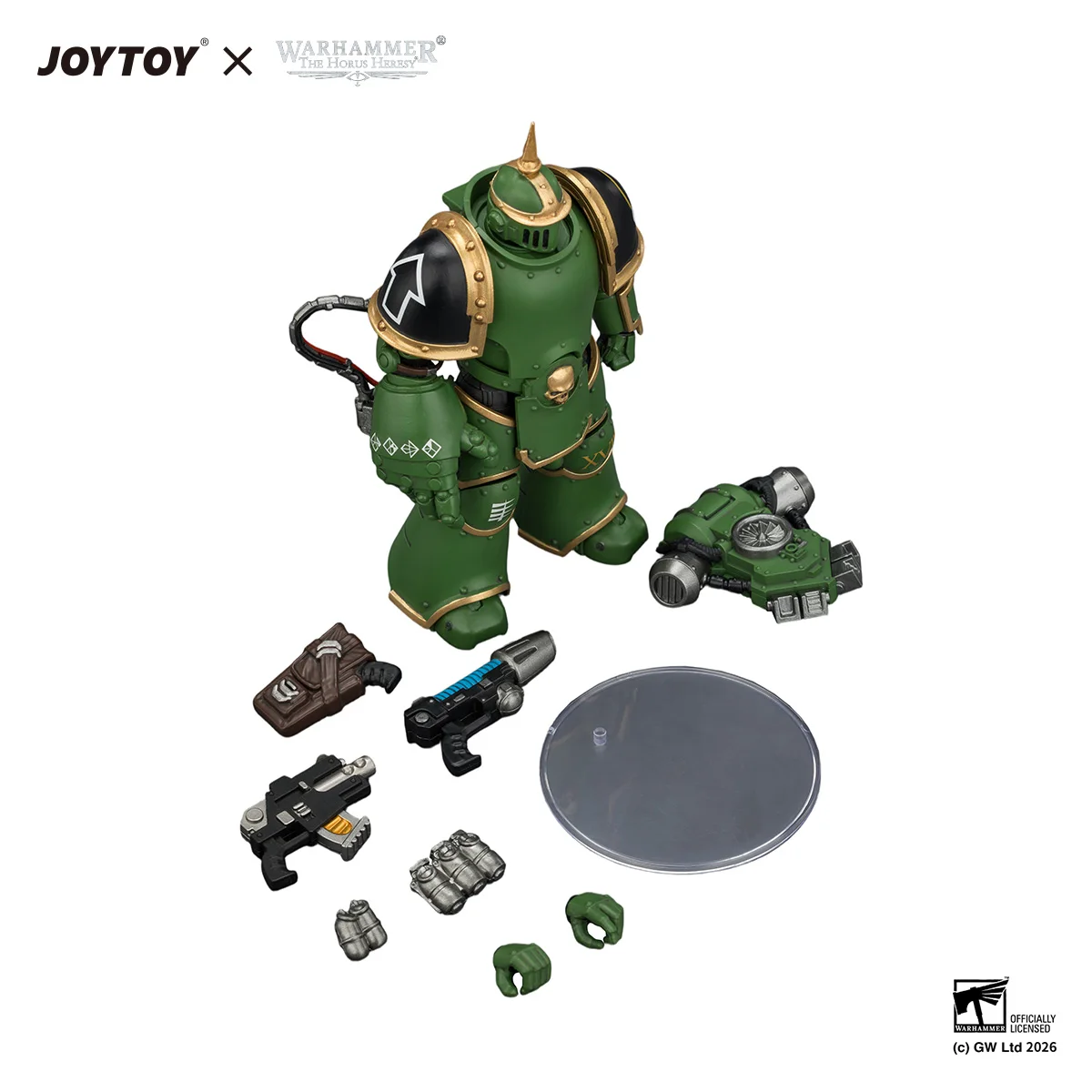 [Pre Order]JOYTOY Warhammer 40K 1/18 Action Figures Salamanders MK III MKVI Tactical Legionary Figures Toys Collection Model view 3