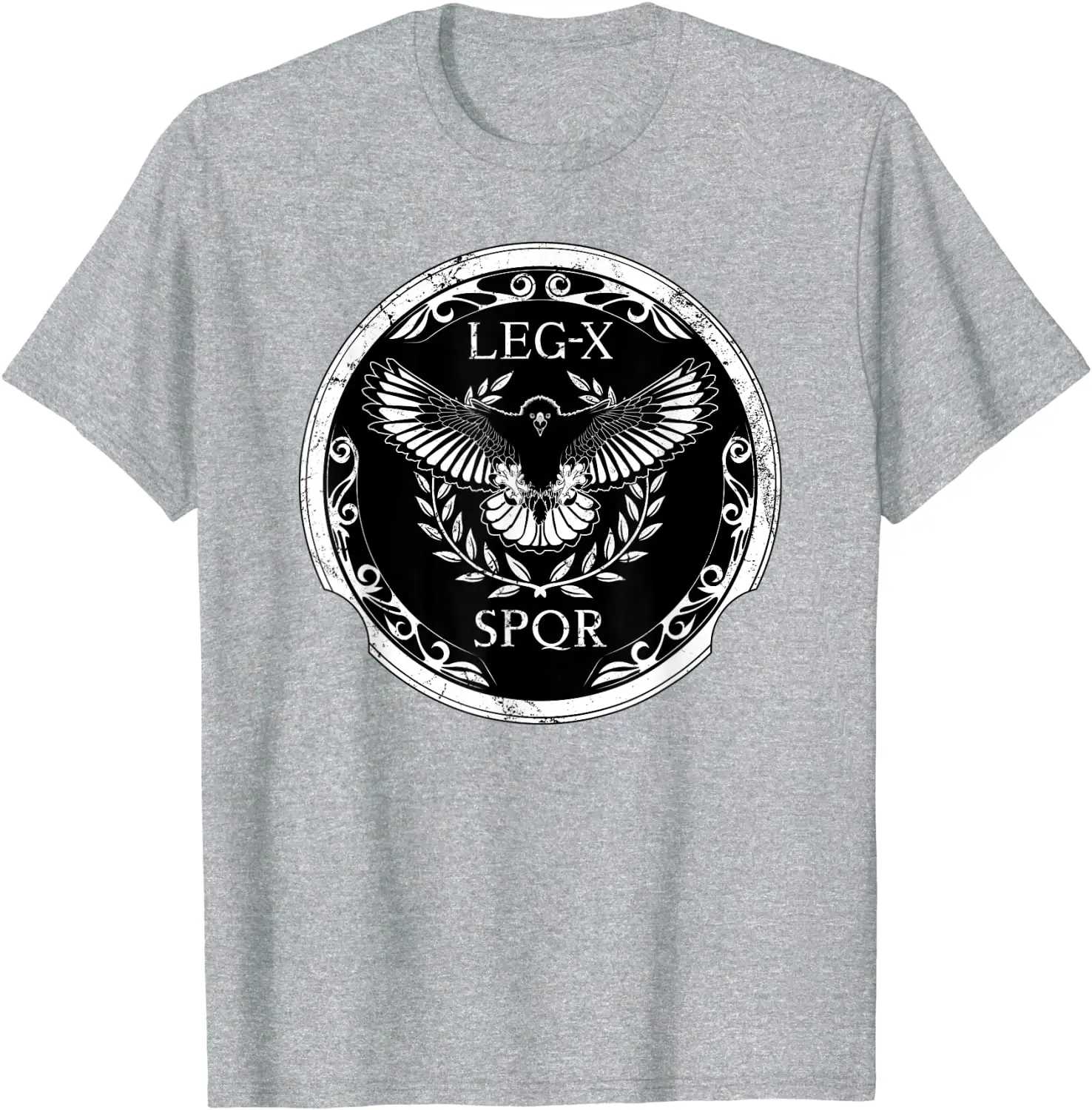 SPQR Roman 10th Legion Legio X Eagle T Shirt. Short Sleeve 100% Cotton Casual T-shirts Loose Top Size S-3XL