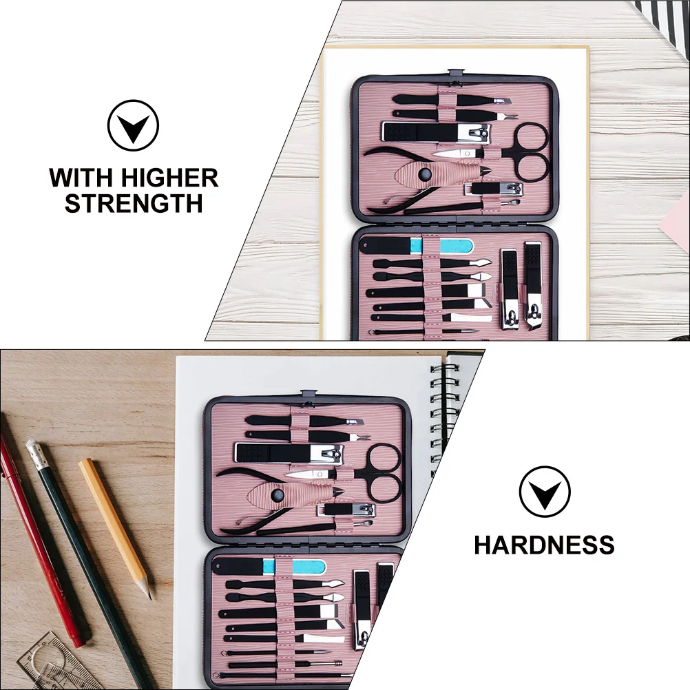 1Set Maniküre Kit Professionelle Pflege Werkzeuge Langlebig Nagel Clippers Pediküre Set Tragbare Fingernagel Trimmen Geschenk