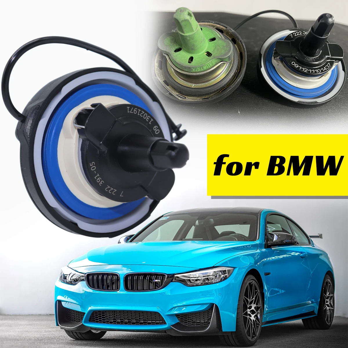 

Fuel Tank Filler Cap Petrol Models Plug Cover for BMW F32 F82 F33 F83 F36 F07 F10 G30 F90 Mil/Engine Light Gas Evap Leak Leakage