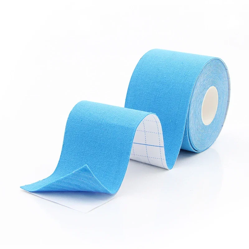 5M Kinesiology Tape Muscle Bandage Sports Cotton Elastic Adhesive Strain Injury Tape Knee Muscle Pain Relief Stickers