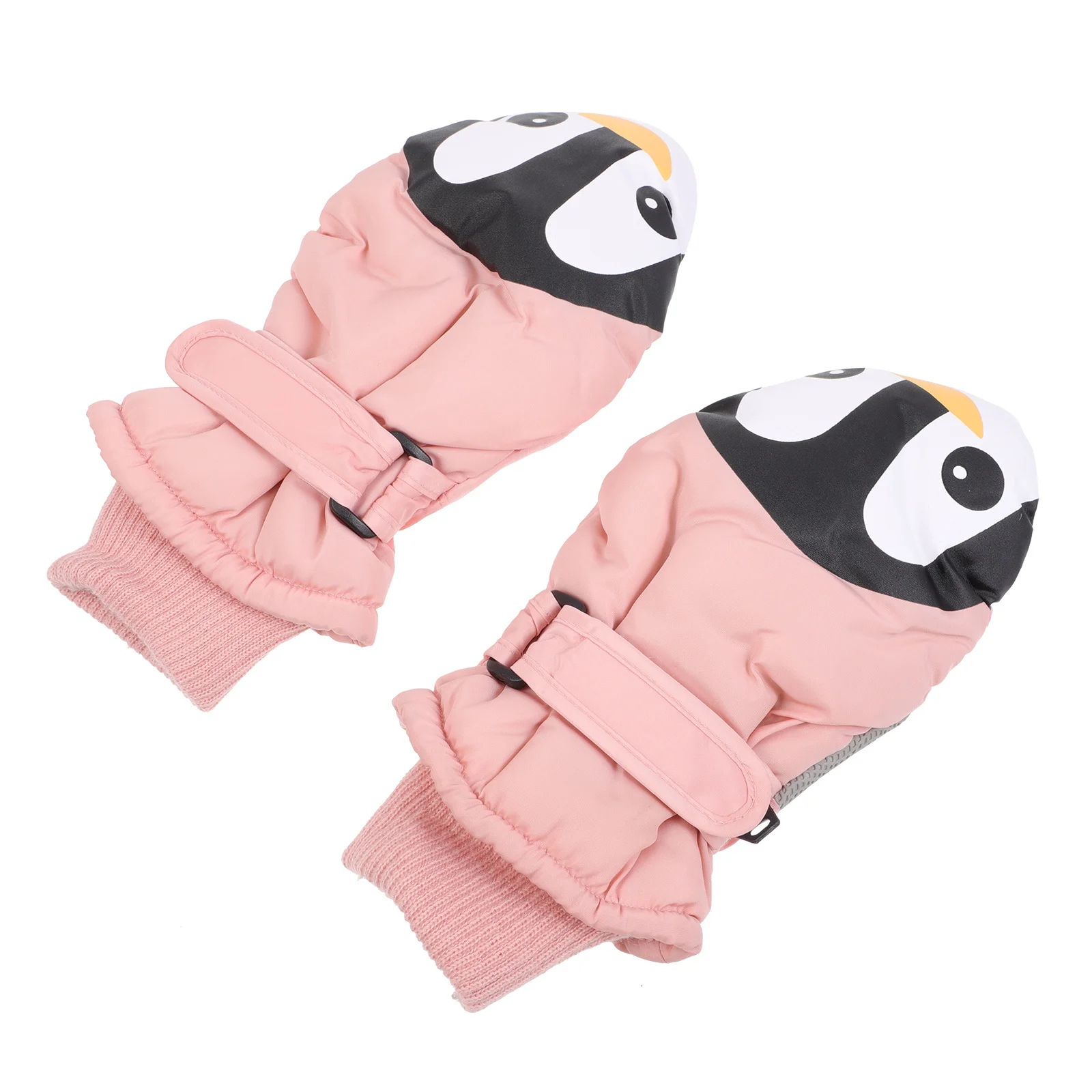 

1 Pair Cartoon Warm Ski Gloves Waterproof Durable Winter Mitten For Soft Skin-Friendly Touch Screen Universal Fit