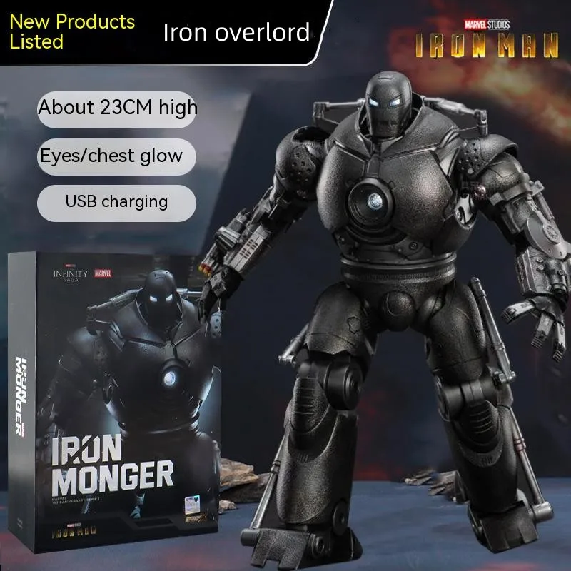 23cmzd Toys Led Light Classic Iron Monger Man 1/10 8