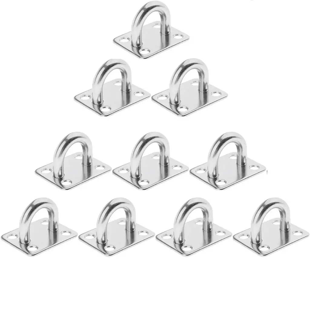 10 Mount Ceiling Pad Plate for Yoga Swings Hammock Boat Rigging M5