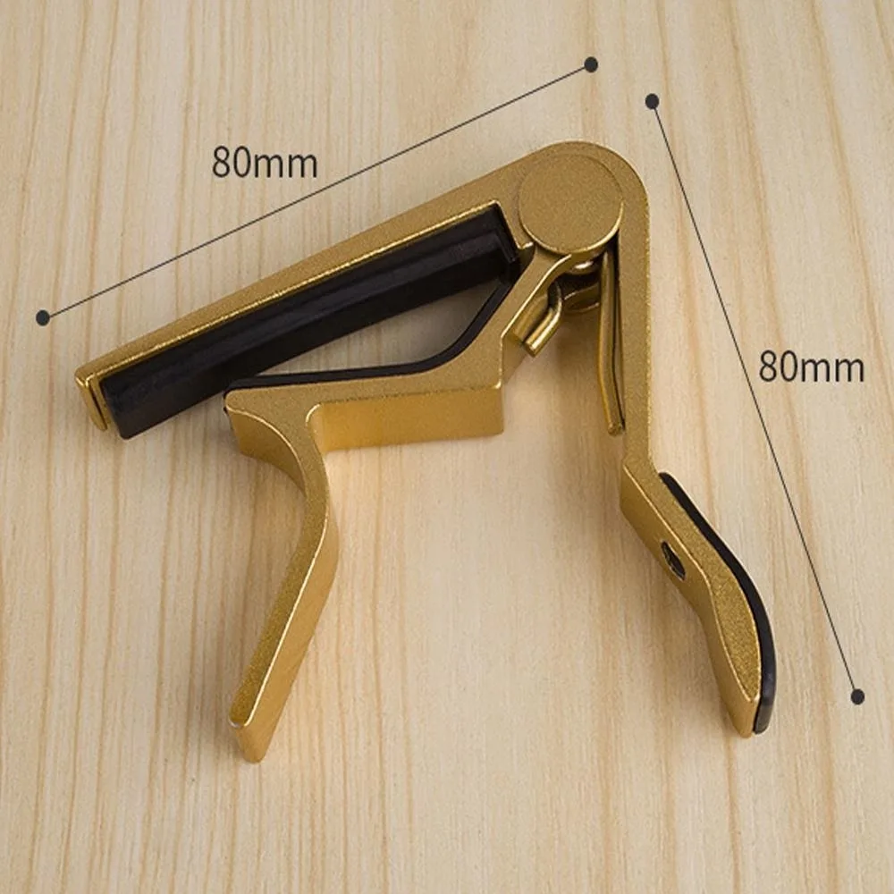 1pc Guitar Capo Guitar Clip Quick Change Clamp Key Acoustic Classic Tone Adjusting