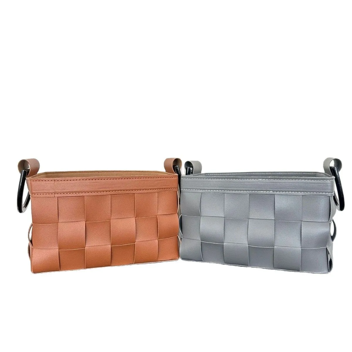 

Japanese and Korean style leather portable dirty clothes basket, bedroom books, toys, sundries, storage basket, storage box