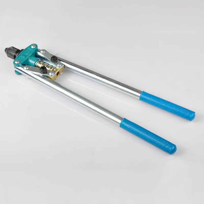 Double Handle Manual Core Pulling Long Arm Labor Saving Riveting Gun Riveter