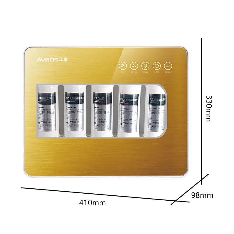 منقي مياه المطبخ المنزلي 5 مراحل فلتر فائق نظام تنقية المياه كونترتوب تصفية تنقية الشرب المباشر