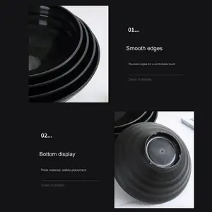 Large plastic basin, anti-forth salad, continuous color, high temperature resistance, elegant 10 Main Sales Bowl - №1