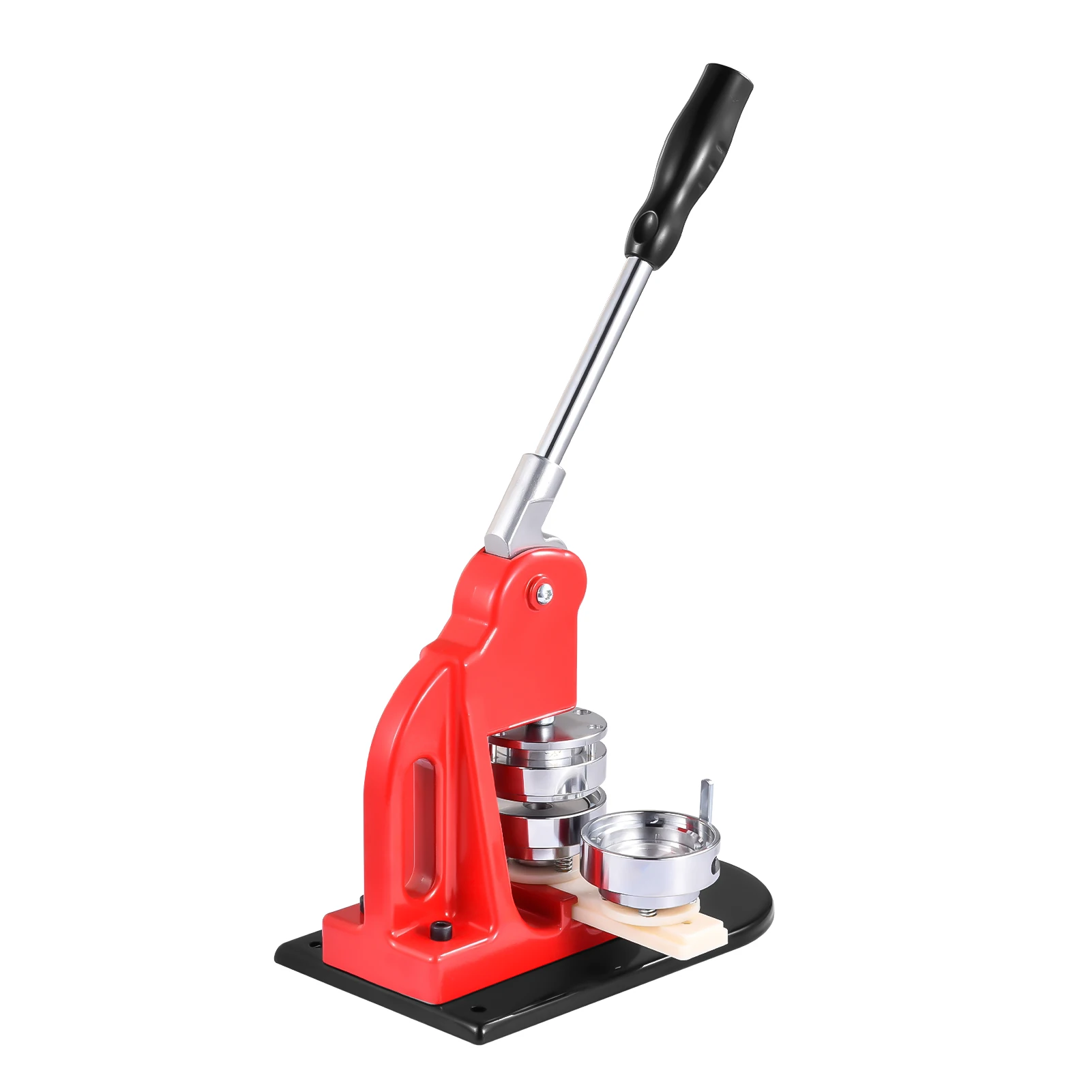 

Button Press Machine Button Machine Multiple Sizes 1.25In, 2.28In, 3In Badge Punch Press Kit, Pin Making Supplies