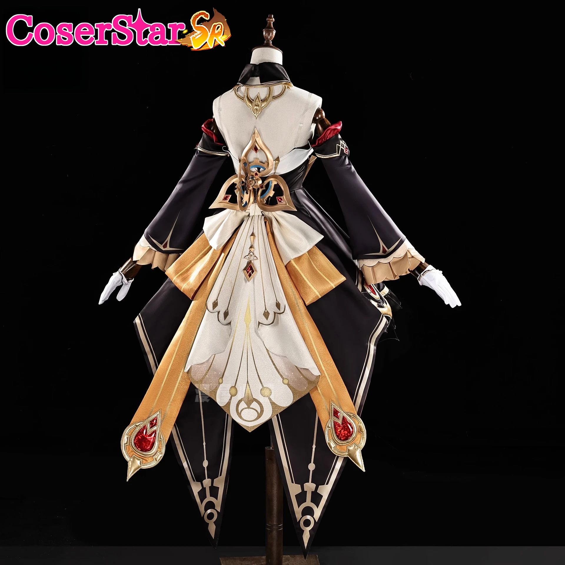 CoserStar-SR Game Genshin Impact Marionette Sandrone فستان مُصمم حسب الطلب كرنفال الهالوين حفلة لعب الأدوار شعر مستعار