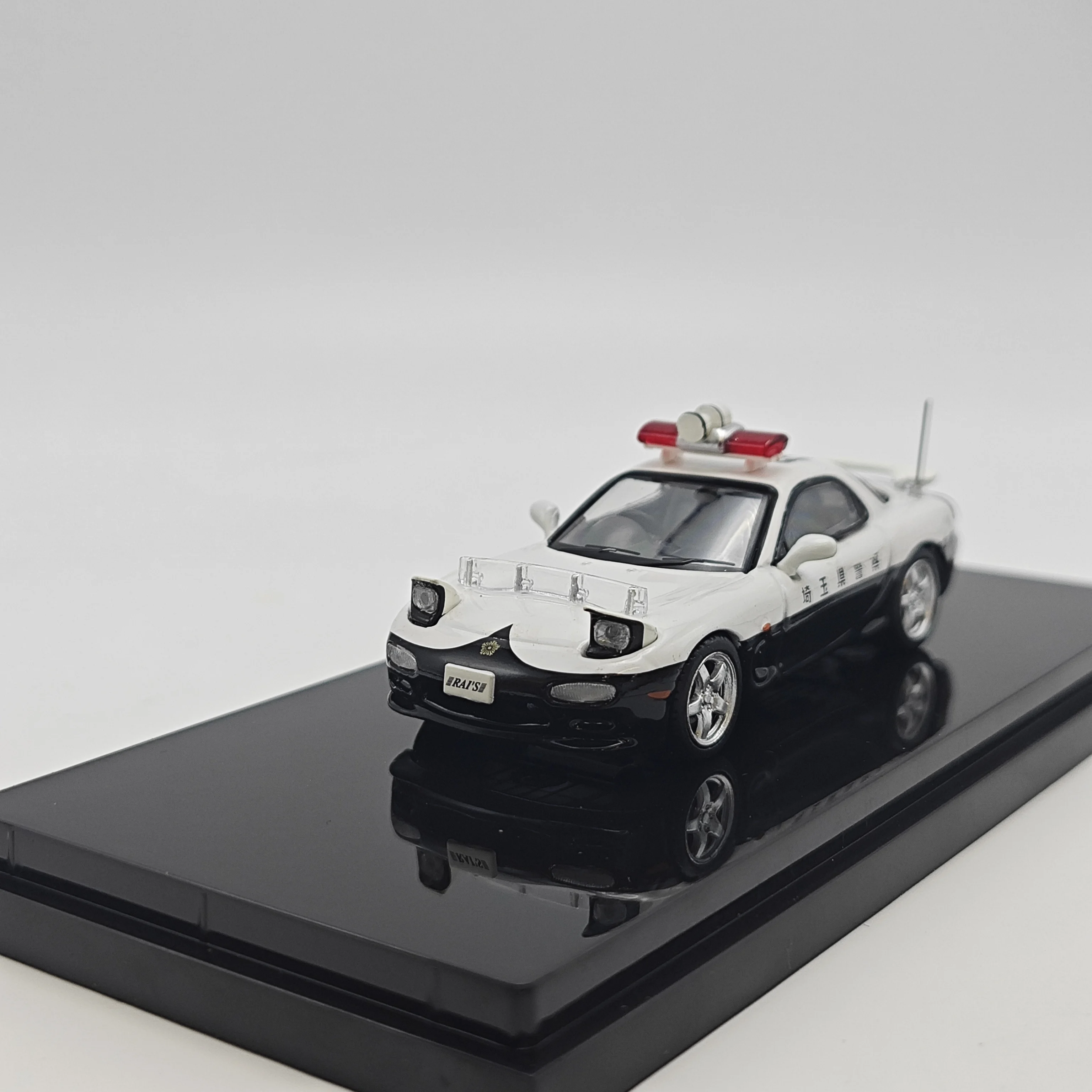 Hobby Japan 1:64 RX7 Saitama Prefectuur Snelweg Politie Japanse stijl zinklegering automodel