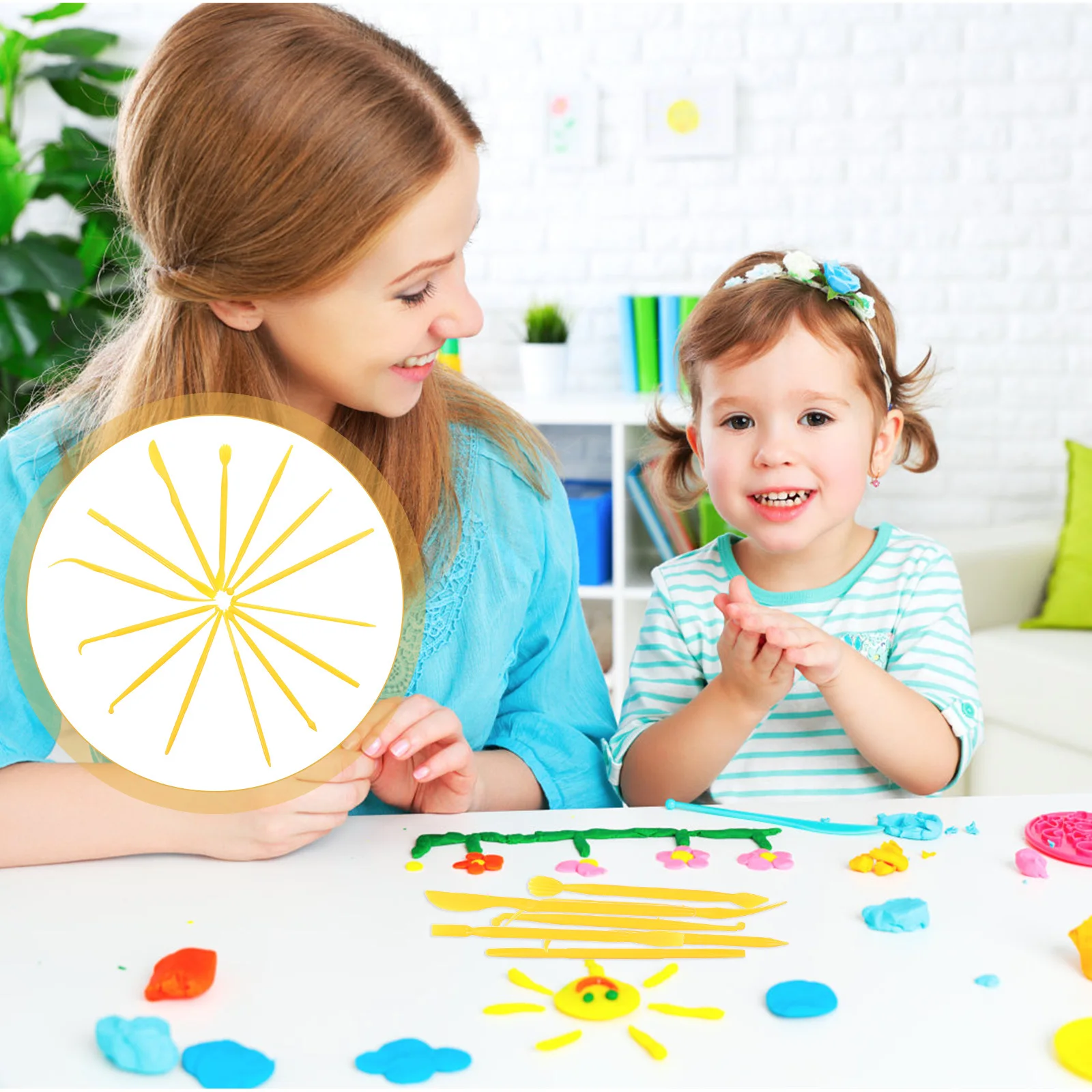 

14Pcs Clay Sculpting Tools Polymer Carving Set for DIY Pottery Modeling Sculpting Smoothing Carving Tool Kit Clay Tools