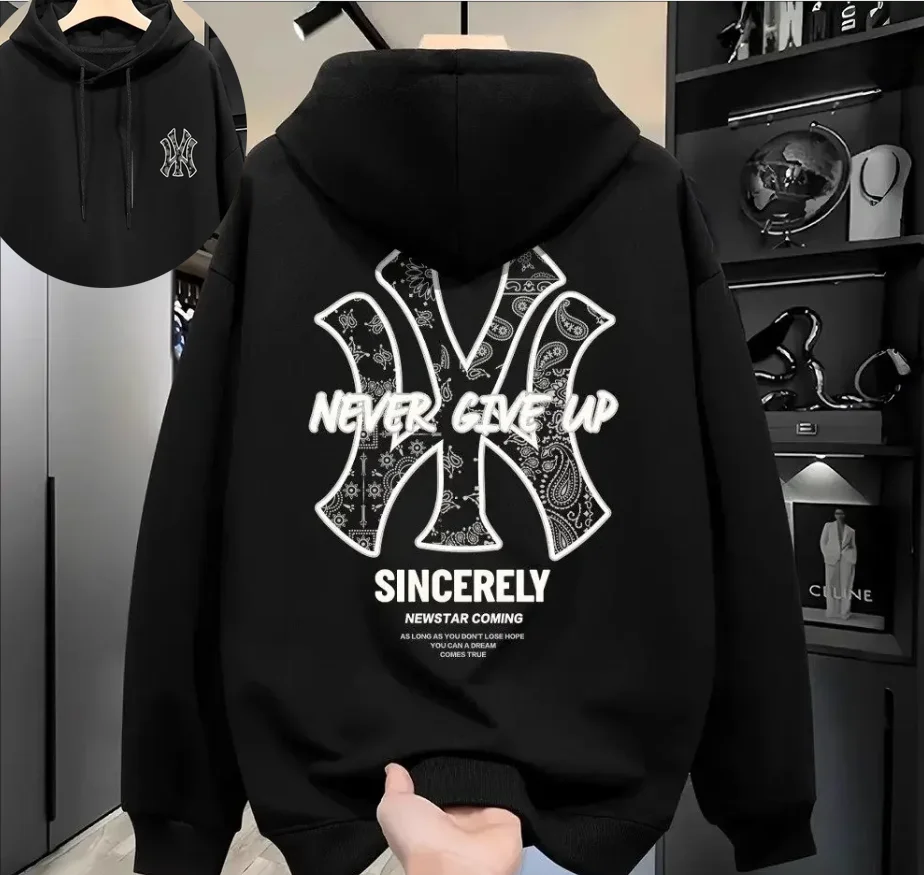 2026 Couple Collection - New Men's Hoodie for Autumn/Winter - American Retro Style