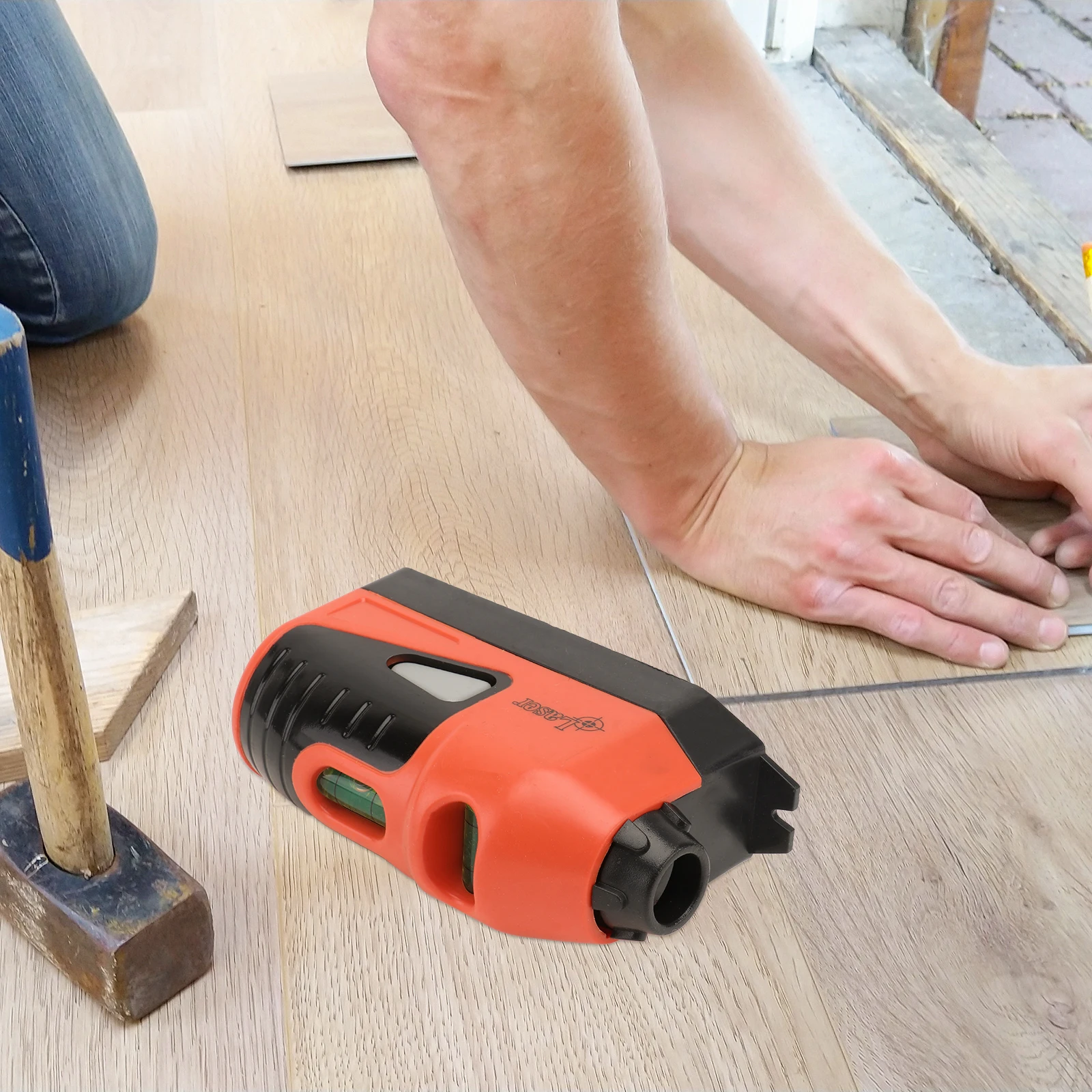 

1pc Precise Gradienter Tool Infrared Line Level Durable Household Level Tool Wall Decoration Installation Gradienter