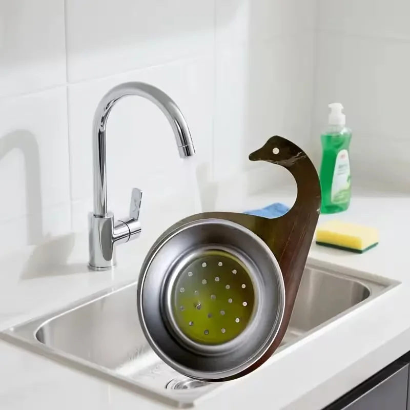 Heavy-Duty Stainless Steel Dish Drying Rack Under-Counter Dish Drainer - Nail-Free Installation Instantly Frees Space