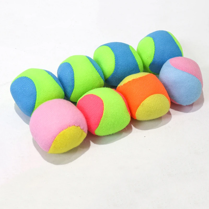 3/6PCS Sticky Ball Colorful Soft Ball Hard Ball Toss Catch Chase Game Prop Suitable for Home Park Playground PE Class Supply ZYF image 5