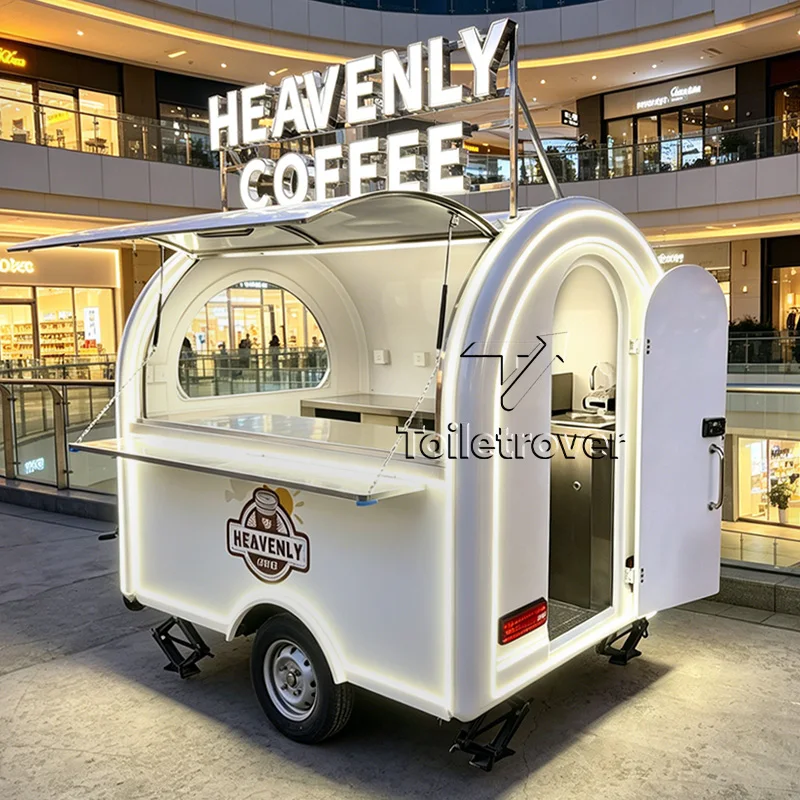 

New Design Mini Food Trailer Ice Cream Mobile Food Cart Commercial Food Truck Fast Food Truck Trailer for USA