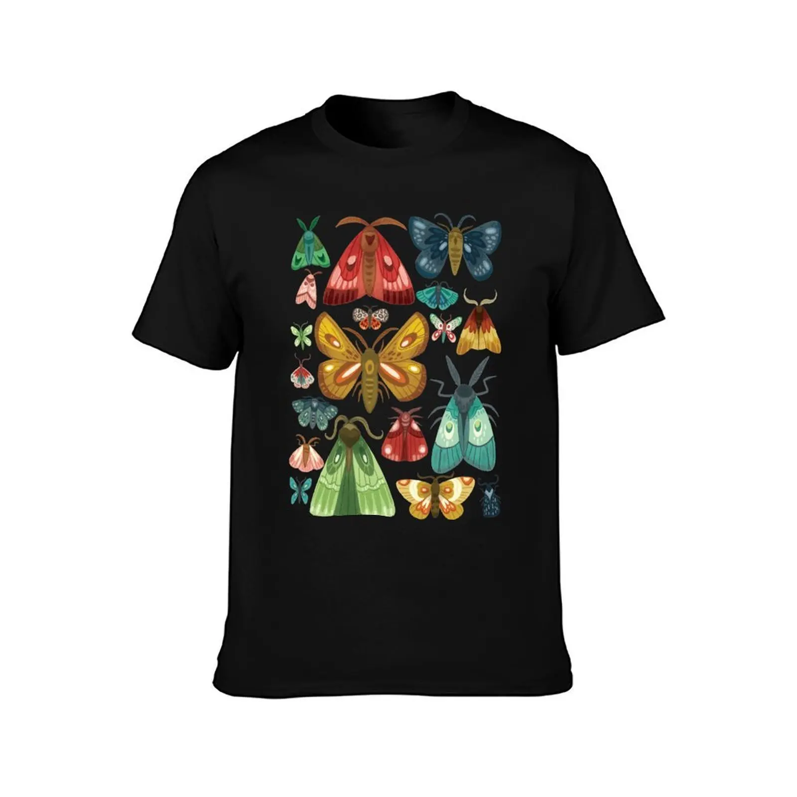 Moths & Butterlies T-Shirt Soft Touch Basic Cotton T-Shirt