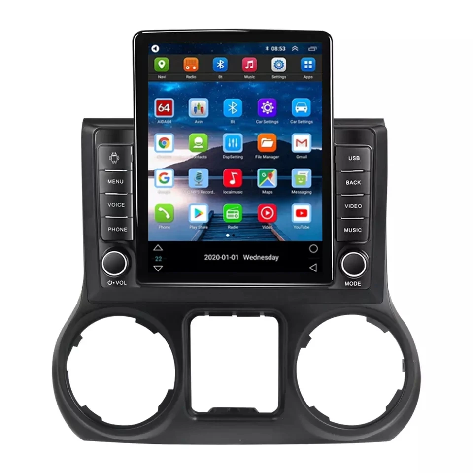 id 11 8+128G car player Fo WRANGLER 2011-2014 IPS DSP carplay 360 camera car stereo auto audio systemcustomcustom