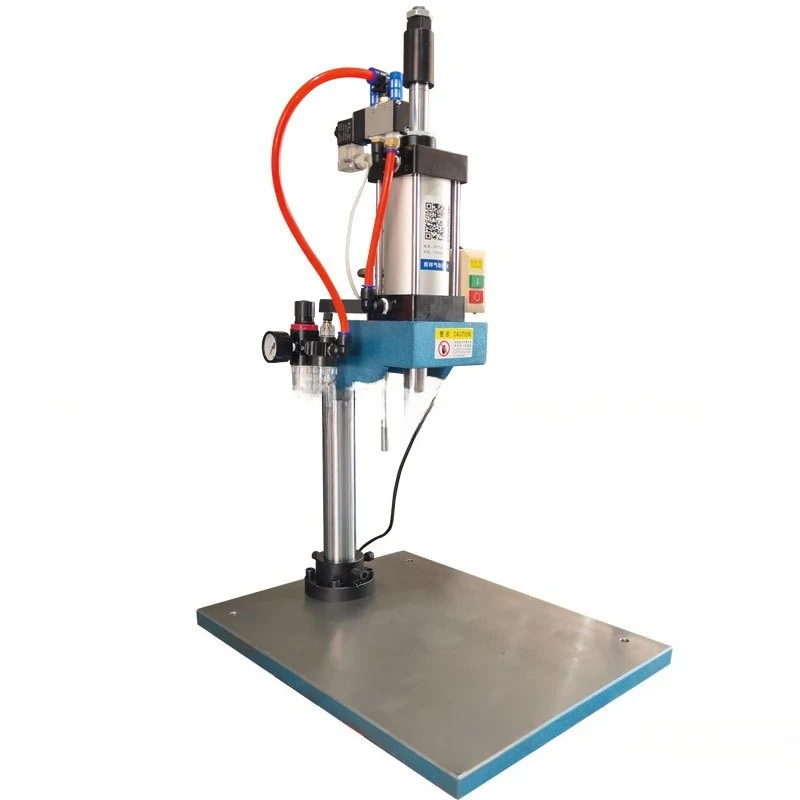 Pneumatic finisher hot pressing cold pressing motor rotor bearing