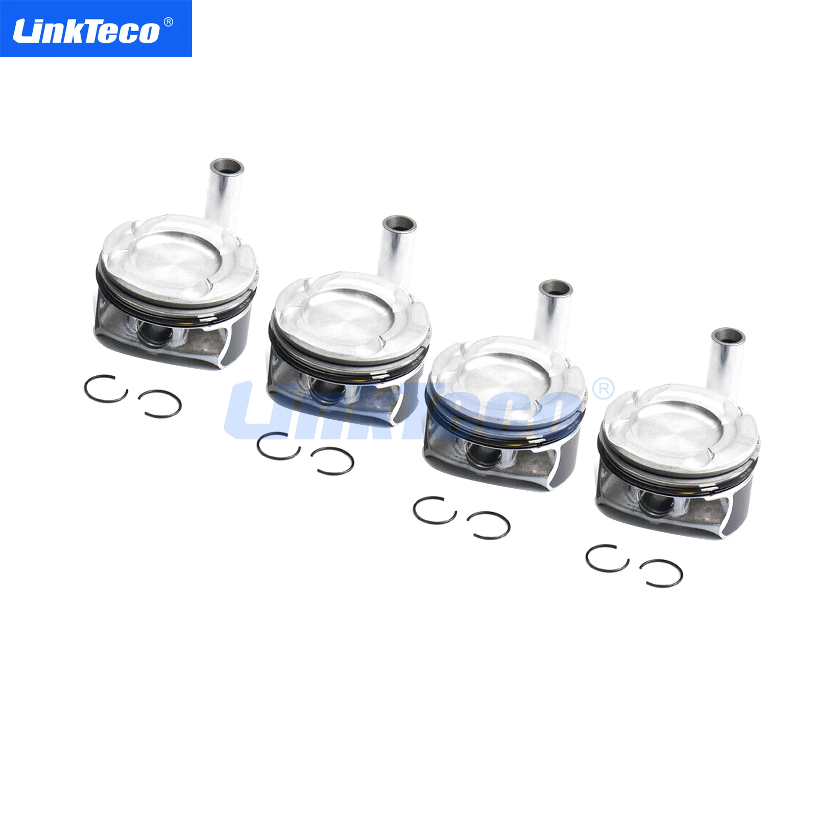 4X Engine Pistons Rings Set STD  Φ20mm for Mercedes-Benz GLA200 B200 M270.910 1.6 T 2700300317