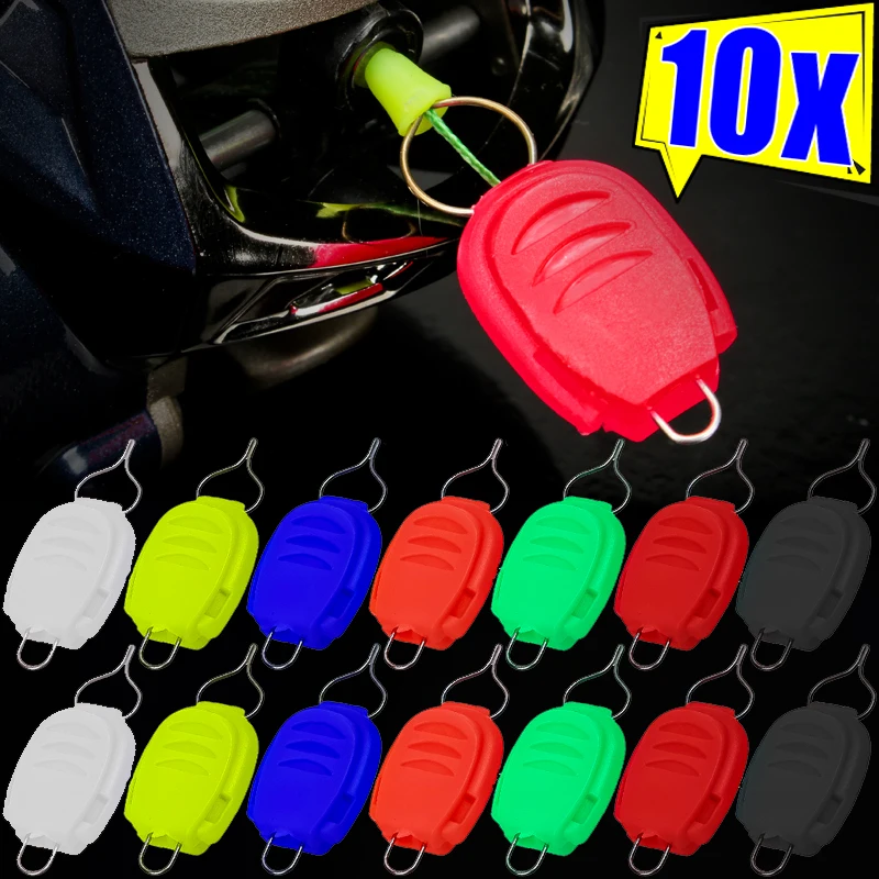 10PCS Fishing Line Holder Buckle Stopper Keeper Clip Device Baitcasting Drum Reel Card Line Device Fishing Tackle Accessories