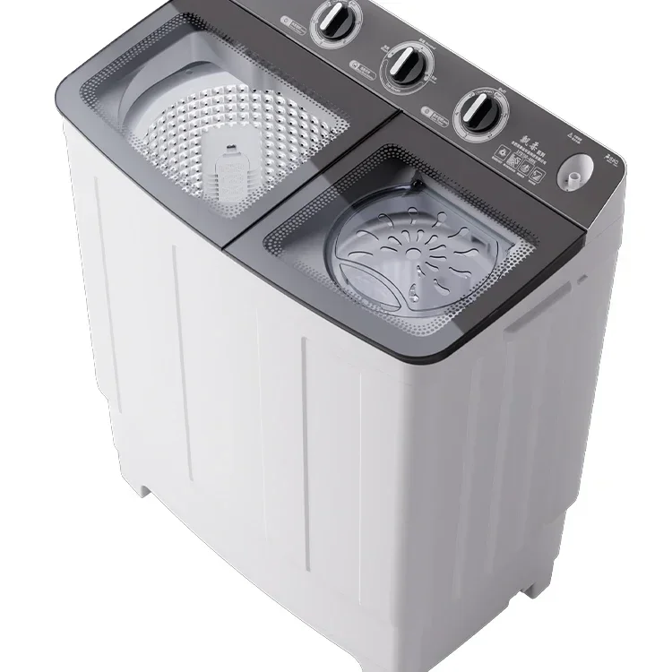 High Quality Customized Twin Tub Washing Machine Plastic Bucket Semi Automatic Washer with Dryer