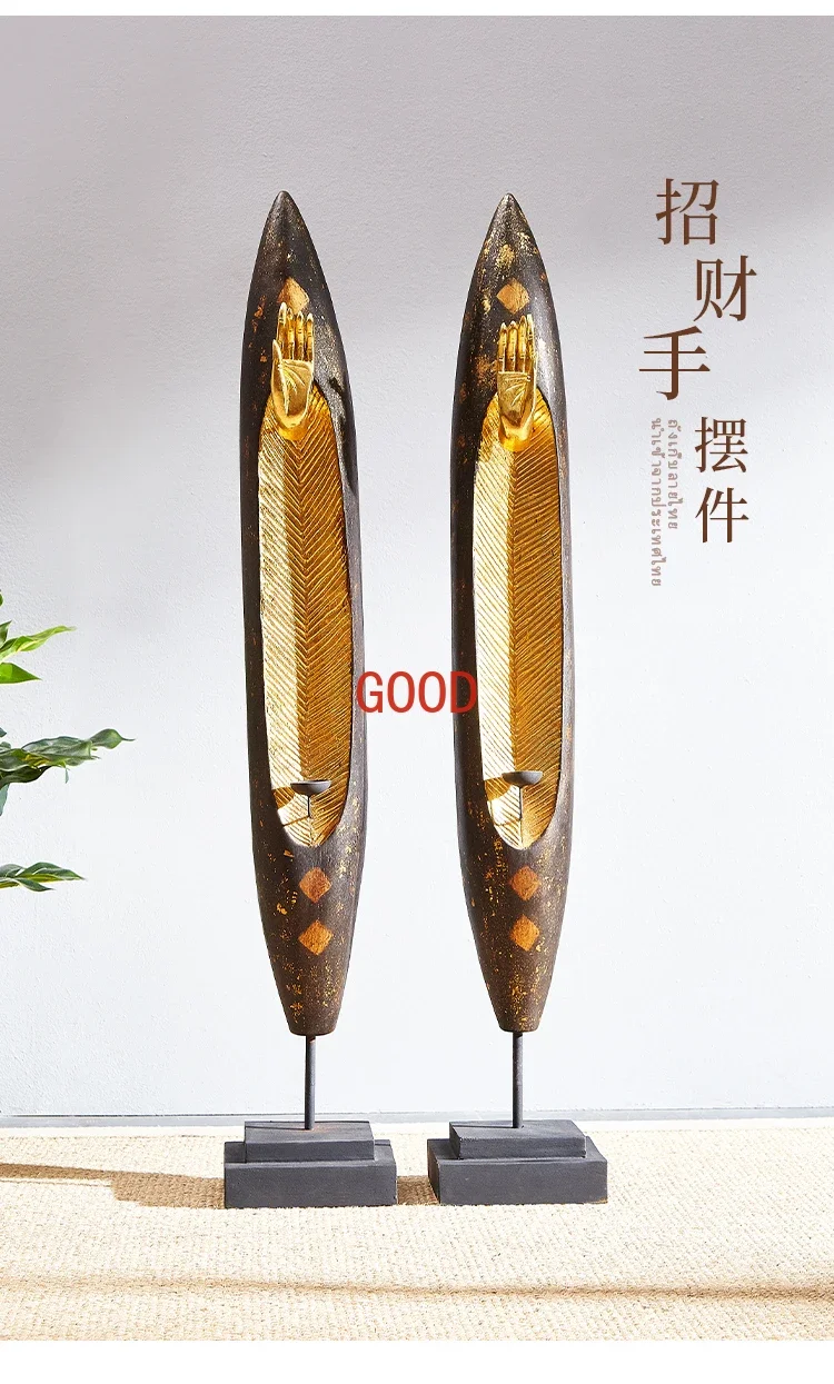 

Будда из массива дерева, Ручные украшения, украшения для пола из Юго-Восточной Азии, поделки