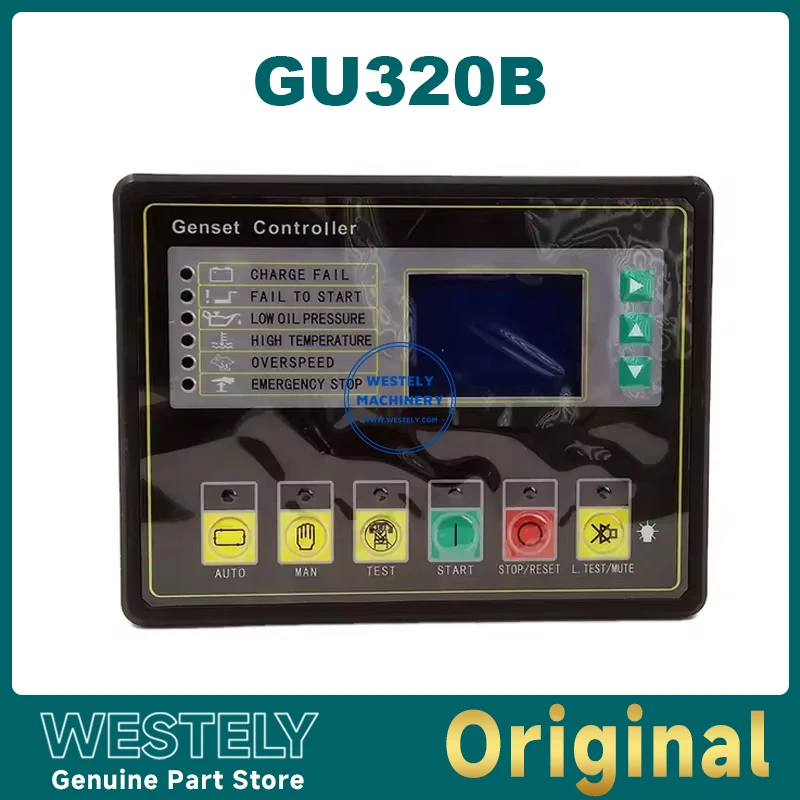 Original GU320B Harsen Electric Diesel Generator Set Controller Automatic Control Module Unit For Genset For Engine