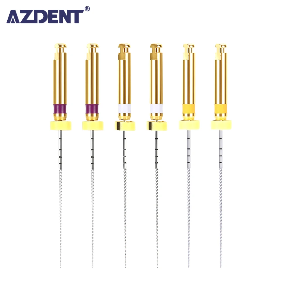 AZDENT Dental Endo File Engine użyj instrumentu kanału korzeniowego Endo rotacyjne pliki endodontyczne stomatologia