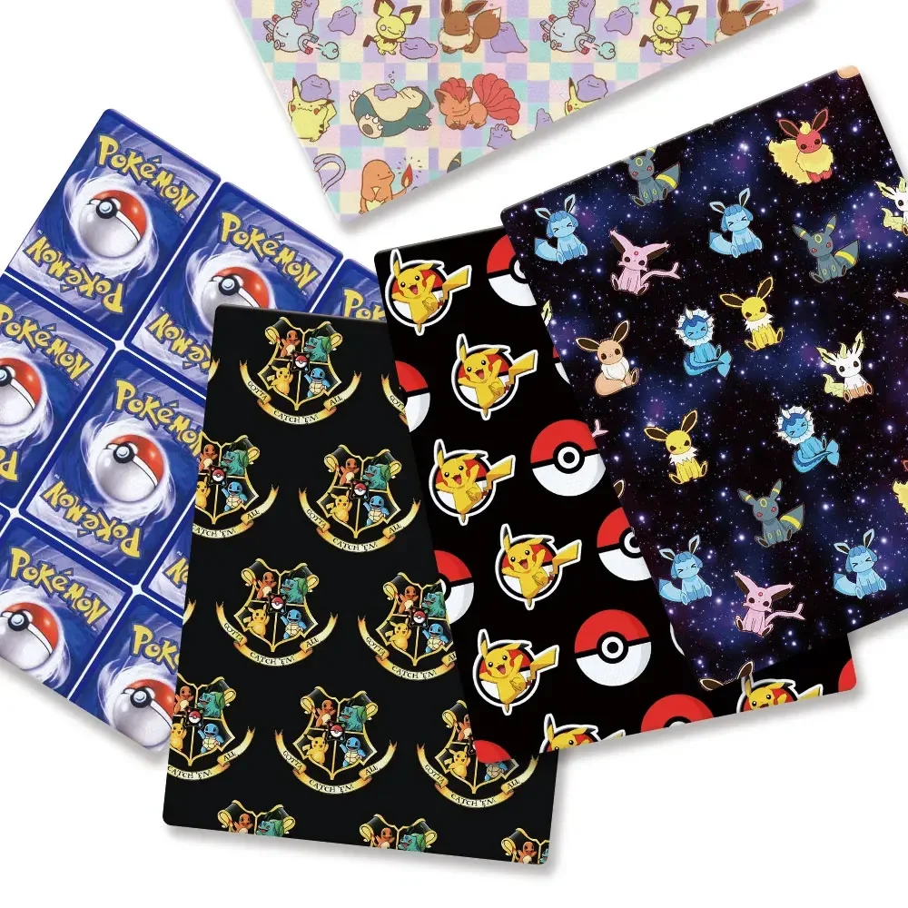 

Pokemon Cartoon Fabric140*50cm Handmade Sewing Patchwork Quilting Baby Dress Home Sheet Printed Fabric Fabric Sewing Kids