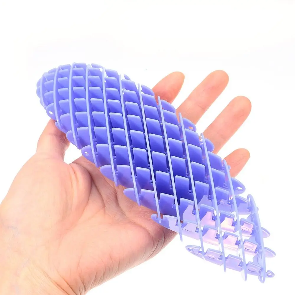 3D Kleuren Gedrukt Elastische Mesh Worm Grote Fidget Speelgoed Stress de Vervormde Worm Speelgoed Zintuiglijke Stress Angst Relief Speelgoed